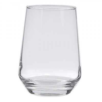 Pahar Sticlă Stylish, Capacitate 390ml, Transparent foto