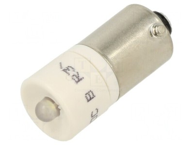 Lampă de control LED albă 48V 3mm foto