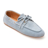 Mocasini GRYXX albastri, 1K00652, din piele naturala