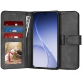 Husa 360 Oppo Reno15 F Asteroid GSM Diary Book, negru