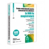 Proba redactionala pentru concursuri de admitere la INM/in magistratura. Editia a II-a, revazuta si adaugita - Manuela Tabaras, Evelina Oprina, Alina