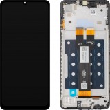 Display cu Touchscreen Samsung Galaxy A07 5G A076, cu Rama, Negru, Service Pack GH81-28713A