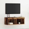 VidaXL Cabinet TV Pe perete Lemn vechi 80 x 30 x 30 cm Lemn compozit 862200
