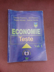 Economie, teste - Costica Popscu vol.I foto