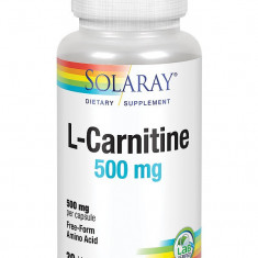 L-carnitine 500mg 30cps vegetale
