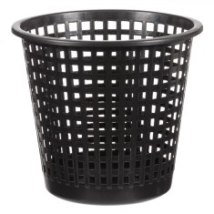 Cos de Gunoi, Model 30x27.5cm, Capacitate 11.8L, Plastic, Culoare Negru