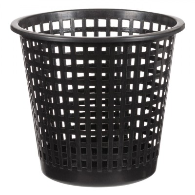 Cos de Gunoi, Model 30x27.5cm, Capacitate 11.8L, Plastic, Culoare Negru foto
