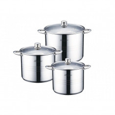 Set oale inox 3buc.+capac sticla Handy KitchenServ foto