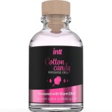 INTT MASSAGE &amp; ORAL SEX - MASSAGE GEL WITH COTTON CANDY FLAVOR AND HEATING EFFECT