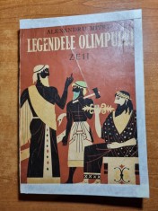 carte pentru copii - legendele olimpului - volumul 1 - al. mitru - din anul 1972 foto