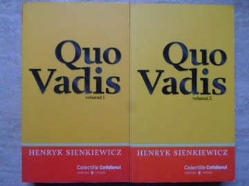 QUO VADIS VOL.1-2-HENRYK SIENKIEWICZ foto