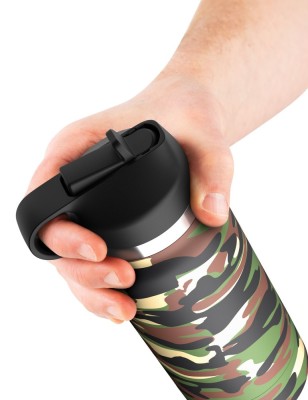 Masturbator Fap Flask - Happy Camper Discreet Stroker, Alb foto