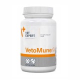 VetoMune Twist Off Vet Expert - Imunitate Caini Pisici - 60 Capsule - Supliment Nutritional Beta-Glucan HMB