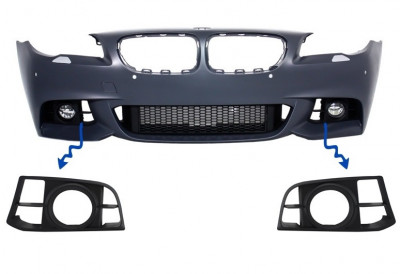 Set Grile Bara Fata Am Bmw Seria 5 F10 2009-2014 M-Technik Design SGBMF10LCI foto