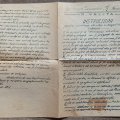 Instructiuni pentru purtarea elevilor in timp colindului, Ramnicu Valcea 1931