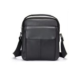 Cumpara ieftin Geanta de umar pentru barbati, Ronan GT2747, piele naturala, Negru