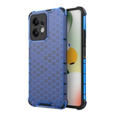 Husa antisoc compatibila xiaomi redmi note 12 4g, honeycomb airbag, albastru foto