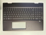 Carcasa superioara cu tastatura palmrest Laptop, HP, Envy 15-DR, 15M-DR, 15T-DR TPN-W144, L53987-001, HB2231, 46M0GBCSB001, 4600GB08001321617, ilumina