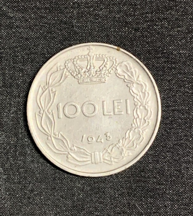 Moneda 100 lei 1943