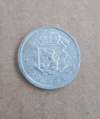 Luxemburg - 25 Centimes 1965 (L4) foto