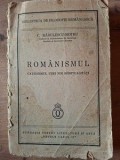 Romanismul- C. Radulescu-Motru