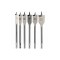 Burghiu lemn, plat set 6 (10, 12, 16, 18, 20, 25 mm) DSH 156007