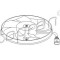 Ventilator, radiator AUDI A3 (8P1) (2003 - 2012) TOPRAN 111 285