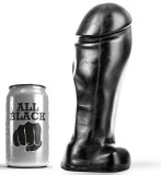 All Black-Dong 22 cm Broad Toe-Silicon