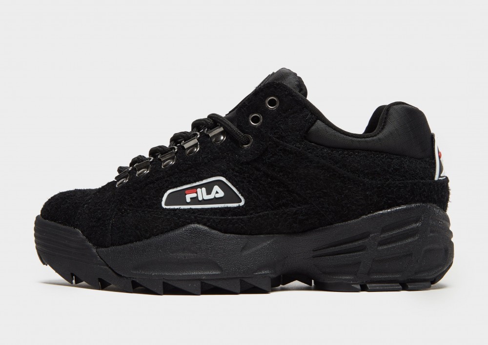 Adidasi Fila Trailruptor marimea 42 si 43, Negru, Piele intoarsa | Okazii.ro