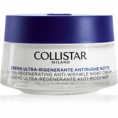 Collistar Special Anti-Age Ultra-Regenerating Anti-Wrinkle Night Cream crema de noapte pentru contur pentru ten matur 50 ml