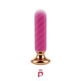 Honey Play Box, Rose Twister, Pluguri anale vibrante, 10 Vibrating Modes, Hands-Free Remote, Curbat, Re&icirc;ncărcabil, ABS+Medical S