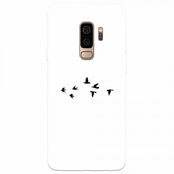 Husa silicon pentru Samsung S9 Plus, Birds