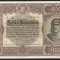 q464 UNGARIA 100 KORONA COROANE 1920 NECIRCULATA UNC text in limba romana