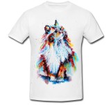 Cumpara ieftin Tricou &quot; Watercolor cat &quot;