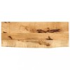 VidaXL Blat de masă margine naturală, 90x20x2,5 cm, lemn masiv mango 370323