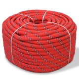 Cumpara ieftin Franghie marinareasca din polipropilena, rosu, 250 m, 12 mm