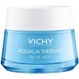 Crema rehidratanta Vichy, AQUALIA THERMAL pentru ten uscat si foarte uscat, 50 ml