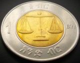 Cumpara ieftin Moneda exotica bimetal 1 BIRR - ETIOPIA, anul 2016 * cod 3459 = excelenta, Africa