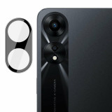 Folie Camera pentru Oppo A58 / A78 - Techsuit Full Camera Glass - Black