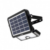Proiector cu panou solar FLP 500 Solar, Li-Ion, 5W, 500lm, 6000K, senzor miscare, Home