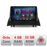 Navigatie Renault Megane 2 C-098 Octa Core cu Android Radio Bluetooth Internet GPS WIFI 4+32GB CarStore Technology