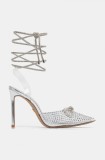 Aldo pantofi cu toc TENZIN culoarea transparent, 13805985 TENZIN