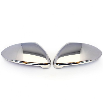 Set ornamente cromate din otel pentru oglinzi compatibile, VW Golf 7 (2012 - 2019), 2 bucati Automobile ProTravel foto