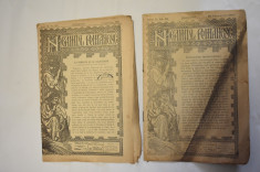 2x Neamul Romanesc revista lui Iorga 1907-1908 foto