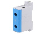 Conector &Icirc;mbinare Șine 150mm2 Albastru TS35