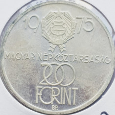 551 Ungaria 200 Forint 1975 Anniversary of Liberation km 604 argint