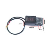 Bobina cu afisaj electronic pentru electrovalva universala 220V CH111 Mod.34 (L)