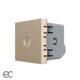 Cumpara ieftin Modul &icirc;ntrerupator simplu Livolo Zigbee EC cu touch, auriu
