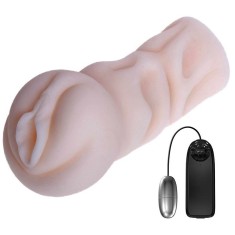 Masturbator Sexy Lips, Multispeeed, TPR, Natural, 15.2 cm