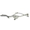 Mecanism stergator parbriz fara motor MERCEDES Clasa E (W211) 03.2002-06.2006;Clasa E (W211) Sedan/ESTATE, 06.2006-12.2009